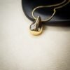 Shop teardrop CZ necklaces from Haimee. Made from gold plated, anti tarnish, hypoallergenic stainless steel, these unique necklaces offer everyday elegance.