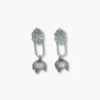 SILVER OXYDISED EARRINGS